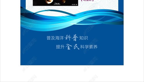 蓝色海洋科普图文展易拉宝设计全攻略 从创意到成品的视觉盛宴